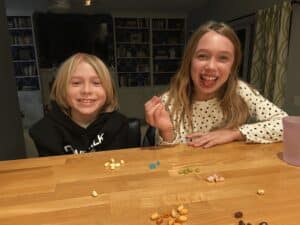 two smiling kids