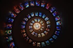 stain glass ceiling universal