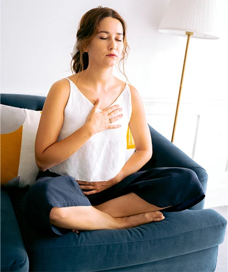 Try to relax to manage your emotions